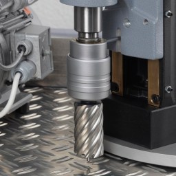 How to clamp the magnet on ferrous and non-ferrous material or non-magnetic material?